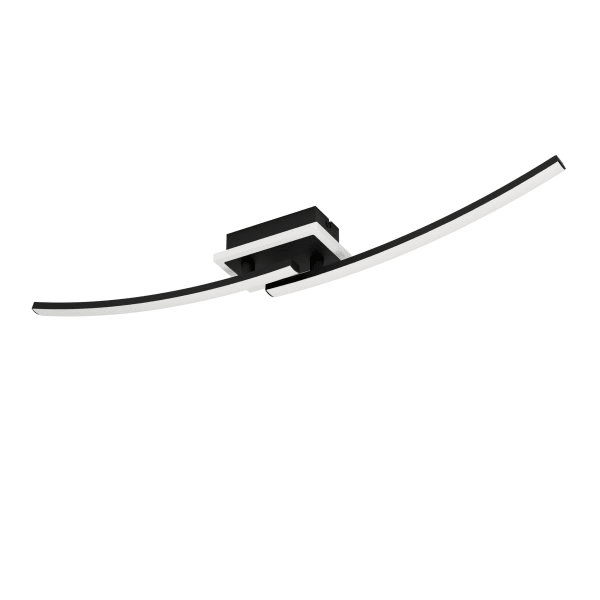 EGLO - LED DL 20W STAHL KUNSTSTOFF SCHWARZ 'LUNGOLAGO'