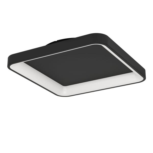 EGLO - LED WL/DL 20W STAHL KUNSTSTOFF SCHWARZ 'LORETELLO'