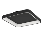 EGLO - LED WL/DL 20W STAHL KUNSTSTOFF SCHWARZ 'LORETELLO'