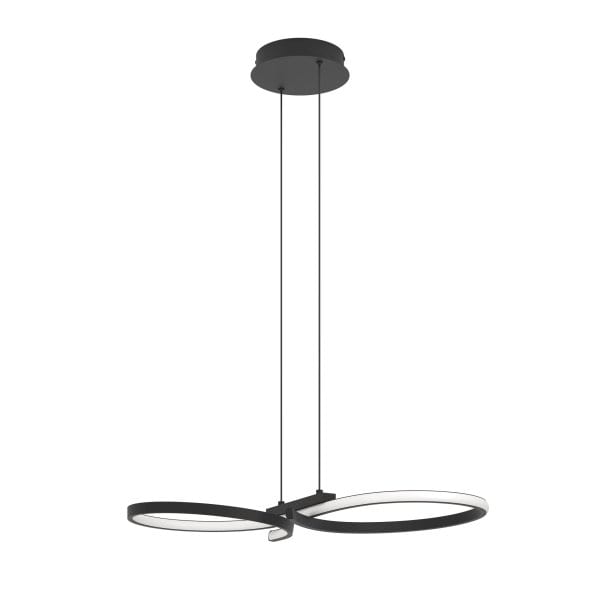 EGLO - LED-HL SCHWARZ/WS 'SERPINS'