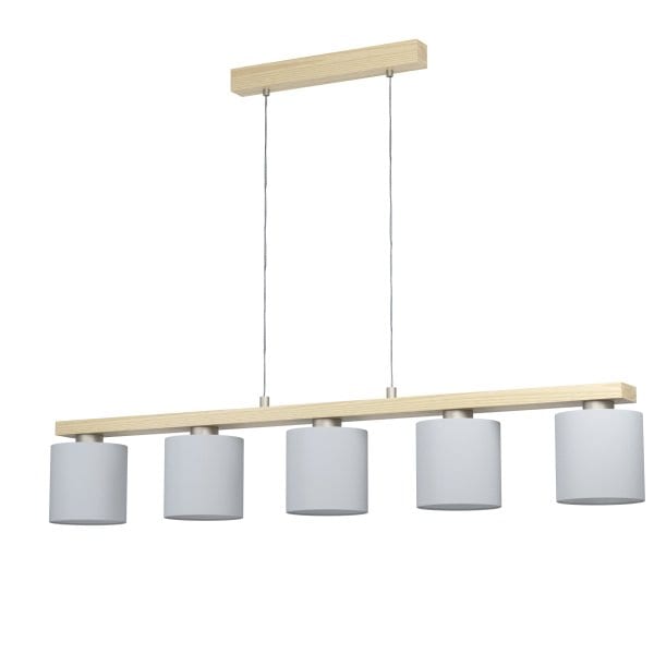 EGLO - HL/5 NICKEL-M/HOLZ/WEISS 'CASTRALVO'