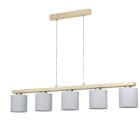 EGLO - HL/5 NICKEL-M/HOLZ/WEISS 'CASTRALVO'