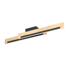 EGLO - LED-DL/2 SCHWARZ/HOLZ 'CAMACHO'
