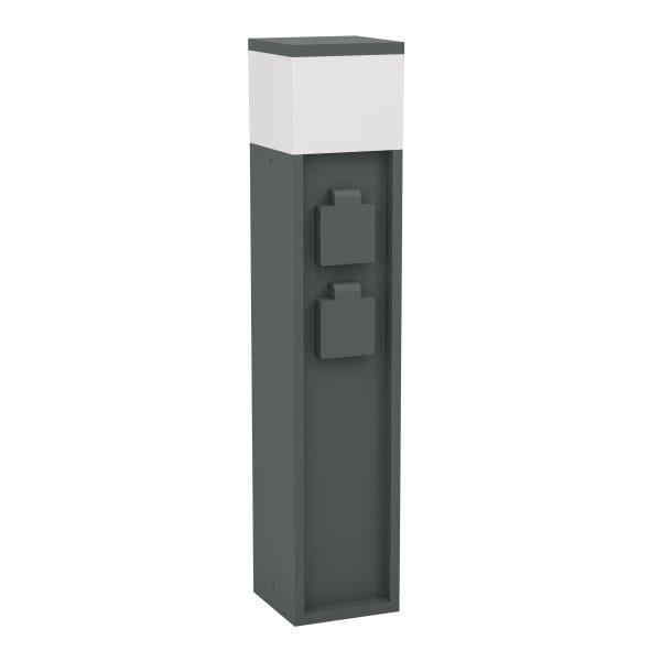 EGLO - GARTEN-STECKDOSENSÄULE E27 SW 'PARK 5'