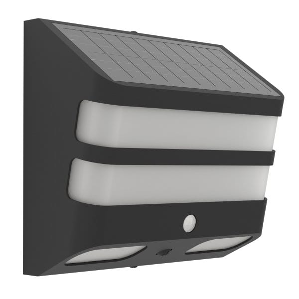 EGLO - SOLAR-LED WL M.SENSOR SW/WS 'STIAPPA'