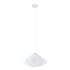 EGLO - HL/1 E27 Ø425 WEISS/WS-TRANSP.'DOLWEN'