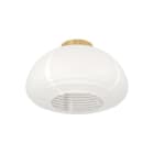 EGLO - DL/1 E27 STAHL HOLZ PAPIER WEISS BRAUN 'SUMMERHILL'
