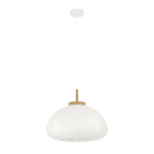 EGLO - HL/1 E27 STAHL HOLZ PAPIER WEISS BRAUN 'SUMMERHILL'