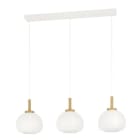EGLO - HL/3 E27 STAHL HOLZ PAPIER WEISS BRAUN 'SUMMERHILL'