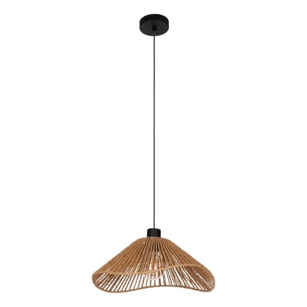 EGLO - HL/1 E27 STAHL PAPIER NATUR SCHWARZ 'LAVISTER'