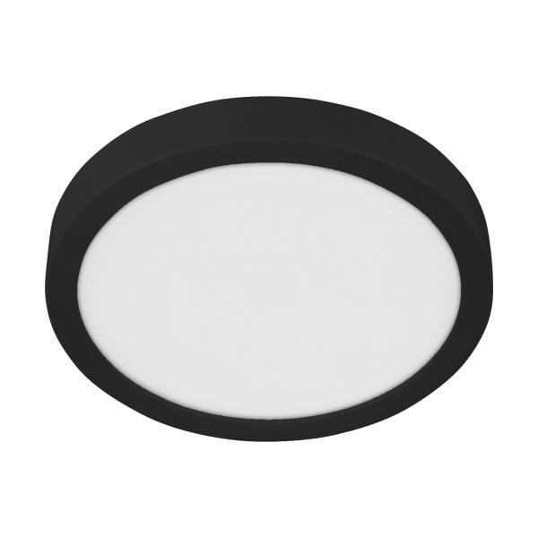EGLO - LED-AUFBAULEUCHTE DL Ø285 SCHWARZ 4000K 'FUEVA 5'  IP44