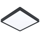 EGLO - LED-AUFBAULEUCHTE DL 285X285 SCHWARZ 4000K 'FUEVA 5' IP44