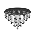 EGLO - LED-DL/43 SCHWARZ/KRISTALL 'PIANOPOLI 2'