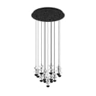 EGLO - LED-HL/15 SCHWARZ/KRISTALL 'PIANOPOLI 2'
