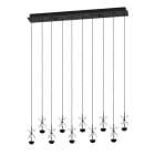 EGLO - LED-HL/10 SCHWARZ/KRISTALL 'PIANOPOLI 2'