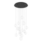 EGLO - LED-HL/6 SCHWARZ/KLAR 'ESPARDELLO'
