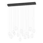 EGLO - LED-HL/8 SCHWARZ/KLAR 'ESPARDELLO'
