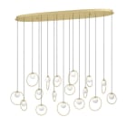 EGLO - LED-HL/17 MESSING/WEISS 'PORTOCOLOM'