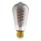 EGLO - LM-E27 ST64 FILAMENT SPIRAL 4W/150lm SMOKY STEUERBAR-DIMMBAR 1 STK