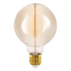 EGLO - LM-E27-LED-GLOBE G95 DEKO FILAMENT AMBER 2W/100lm 1800K - Stufendimmer 100%-50%-25%