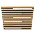EGLO - LED-DL 575X575 HOLZ/SCHWARZ 'MARREIRA'