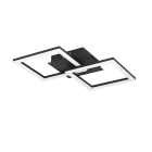 EGLO - LED-RGBW-DL SCHWARZ/WS 24.5W INKL. RF-FB, MIKROFON,MOVING-MODE,MUSIC-MODE, 8 STUFIGE STEPDIMMING