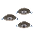EGLO - LED-EINBAUSPOT Ø85 NICKEL-MATT 'ZUJAR'
