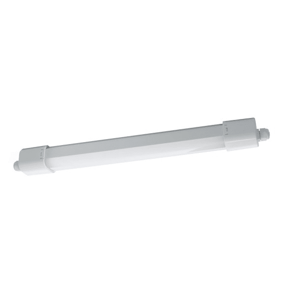 EGLO - LED WANNENLEUCHTE 16W IP65 LT 30.000h KUNSSTOFF WEISS 'SLIM 60'
