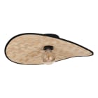 EGLO - DL/1 E27 STAHL HOLZ SCHWARZ BRAUN 'MARYWELL'
