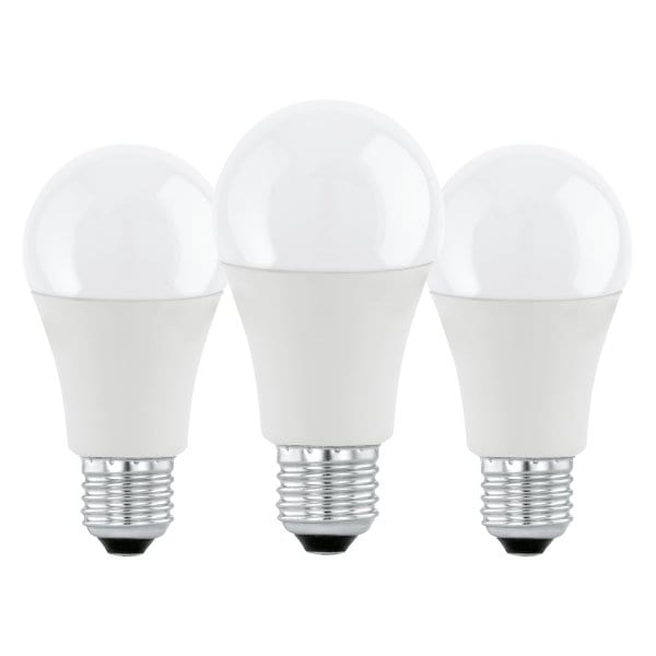 EGLO - LM-E27-LED-BIRNE A60 9W/806lm 4000K  3er PACK
