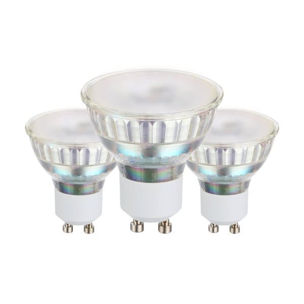 EGLO - LM-GU10-LED-GLAS.SPOT (38°) COB 2.8W/250lm 3000K 3er PACK