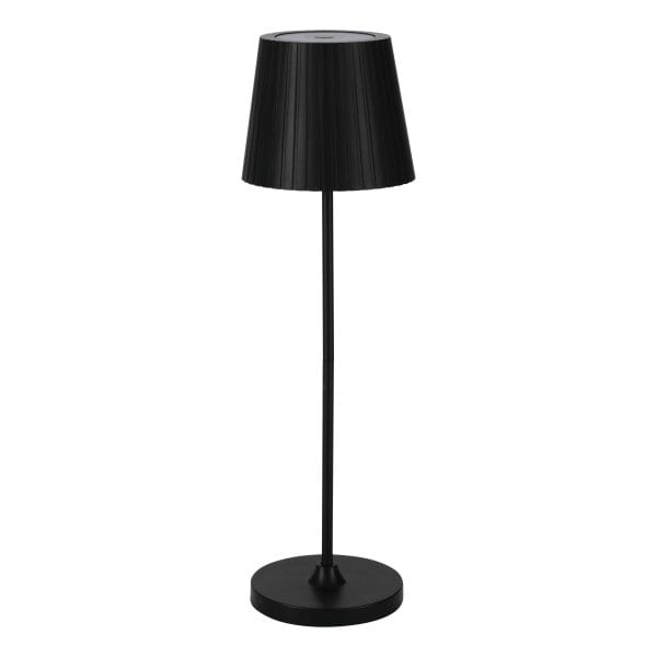 EGLO - TL-LED AKKU CCT (2400,3000,4000K) TOUCHDIMMER INKL. LADEKABEL SCHWARZ IP54