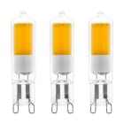 EGLO - LM-G9-GLAS COB LED-STECKBIRNE 2W/200LM 3000K 3er-PACK