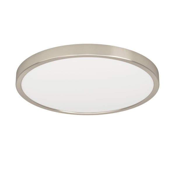 EGLO - LED-RGB/CCT-DL Ø390 NICKEL-M. 17,5W-2850LM/ RGB+TW 'FUEVA 6-Z' -IP44