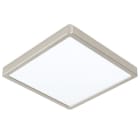 EGLO - LED-RGB/CCT-DL 390X390 NICKEL-M.17,8W-2700LM/ RGB+TW 'FUEVA 6-Z' -IP44