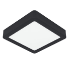 EGLO - LED-AUFBAU DL 150x150MM  SCHWARZ   8W-1150LM/2700K-4000K-6000K DIP SWITCH  'FUEVA 6'