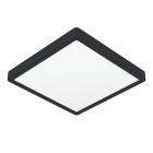 EGLO - LED-AUFBAU DL 290x290MM SCHWARZ 14W-2000LM/2700K-4000K-6000K DIP SWITCH  'FUEVA 6'