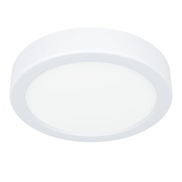 EGLO - LED-AUFBAU DL Ø166 WEISS   8W-1000LM/2700K-4000K-6000K DIP SWITCH  'FUEVA 6'