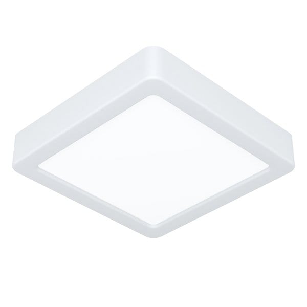 EGLO - LED-AUFBAU DL 150x150MM WEISS 8W-1150LM/2700K-4000K-6000K DIP SWITCH 'FUEVA 6'