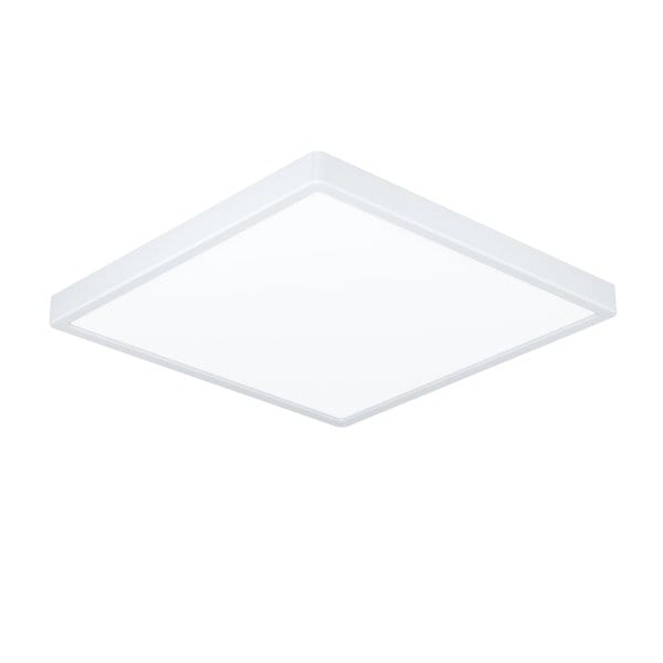 EGLO - LED-AUFBAU DL 390x390MM WEISS 21W-3000LM/2700K-4000K-6000K DIP SWITCH  'FUEVA 6'