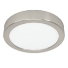 EGLO - LED-AUFBAU DL Ø166 SATIN-NICKEL   8W-1000LM/2700K-4000K-6000K DIP SWITCH  'FUEVA 6'