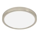 EGLO - LED-AUFBAU DL Ø278 SATIN-NICKEL 14W-1800LM/2700K-4000K-6000K DIP SWITCH 'FUEVA 6'