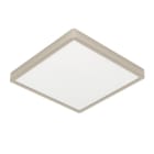EGLO - LED-AUFBAU DL 290x290MM SATIN-NICKEL 14W-2000LM/2700K-4000K-6000K DIP SWITCH 'FUEVA 6'