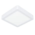 EGLO - LED-AUFBAU DL 150x150MM  WEISS   8W-1150LM/2700K-4000K-6000K DIP SWITCH  'FUEVA 6' -IP44