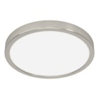 EGLO - LED-CCT/RGB+TW AUFBAU DL Ø278 SATIN-NICKEL14W-1800LM  'FUEVA 6' -IP44