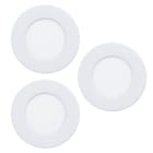 EGLO - SET 3XLED-EINBAUSP.Ø86 WEISS 3x3.5W-1560LM/2700K-4000K-6500K DIP SWITCH  'FUEVA 6'