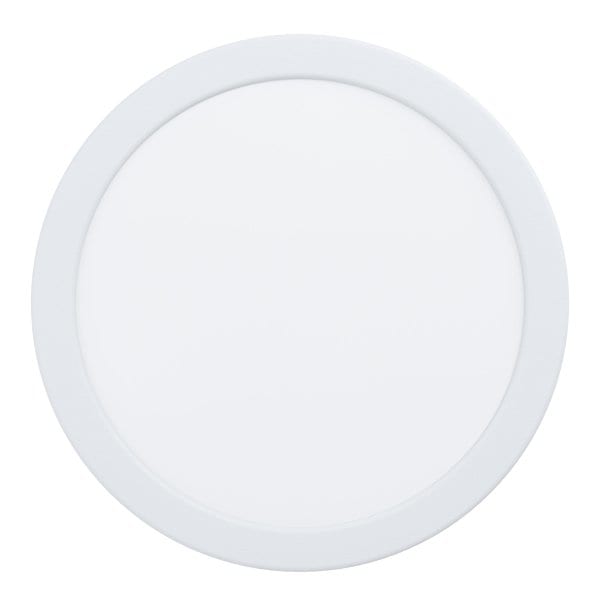 EGLO - LED-EINBAU DL Ø216 WEISS 12W-2000LM/2700K-4000K-6500K DIP SWITCH  'FUEVA 6'