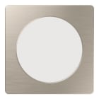 EGLO - LED-EINBAU DL 117x117MM SATIN-NICKEL 6W-800LM/2700K-4000K-6500K DIP SWITCH 'FUEVA 6'