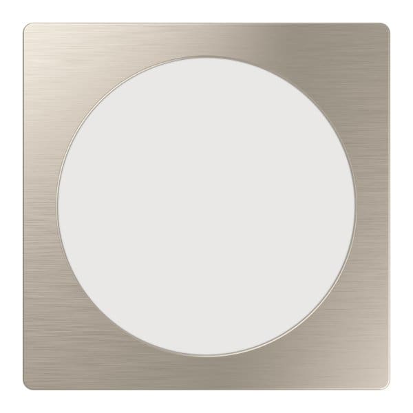 EGLO - LED-EINBAU DL 166x166MM SATIN-NICKEL 10W-1350LM/2700K-4000K-6500K DIP SWITCH 'FUEVA 6'