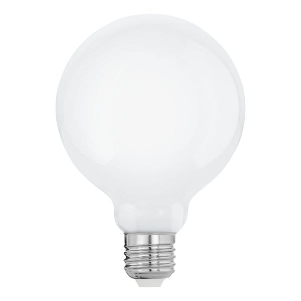 EGLO - LM-E27-RGB-G95-LED 806LM 3000K OPAL